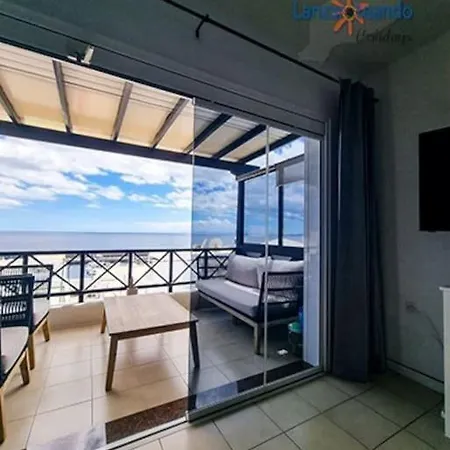 The Blue Cris-tol Vv With Sea View شقة بويرتو ذيل كارمين