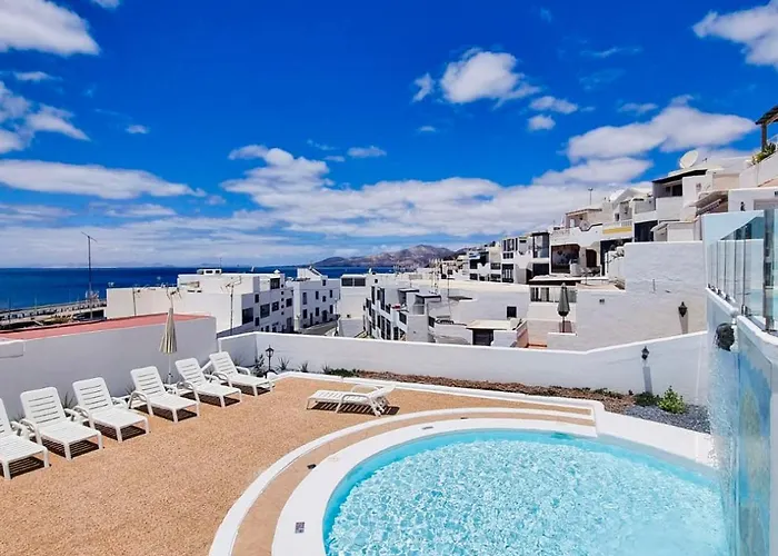 The Blue Cris-tol Vv With Sea View * Puerto del Carmen (Lanzarote)